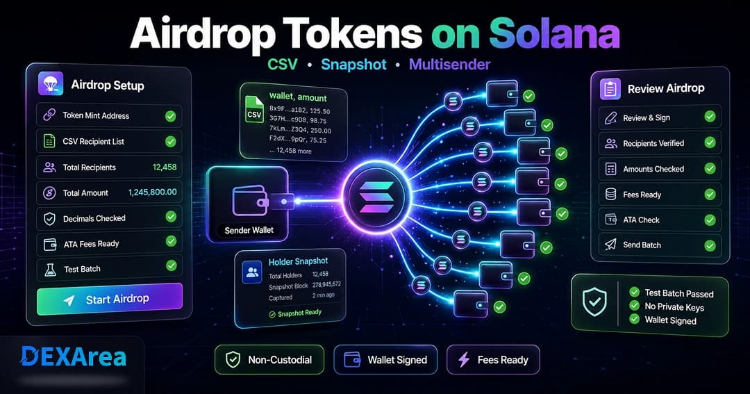 How to Airdrop Tokens on Solana