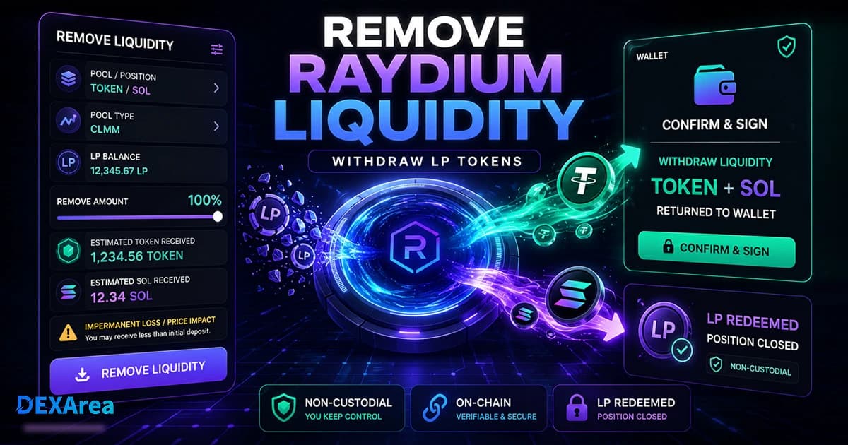 How to Remove Liquidity from Raydium on Solana