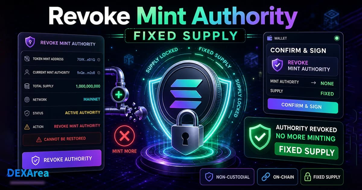 How to Revoke Mint Authority on Solana