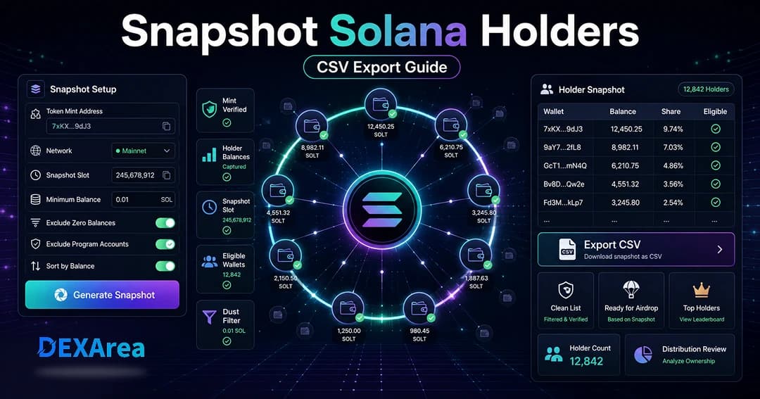 How to Snapshot Solana Token Holders